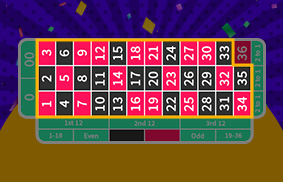 ベアビック法 賭け方ストレートベットで35個の数字を選ぶ