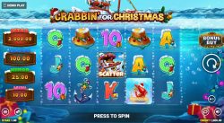 Crabbin’ for Christmas　Blueprint Gaming　新しいオンラインスロット
